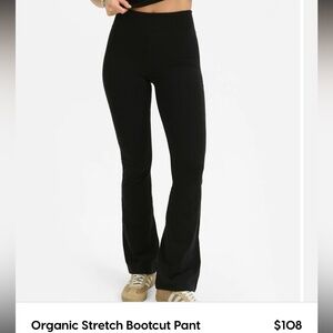 BNWT MATE the Label Black Bootcut Pants